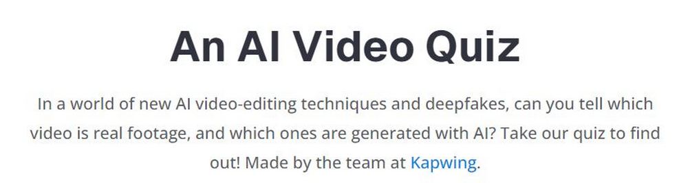 挑戰你的 AI 鑑別力:你能看出哪些影片是 AI 生成的嗎? - 電腦王阿達 挑戰你的 AI 鑑別力:你能看出哪些影片是 AI 生成的嗎? - 電腦王阿達