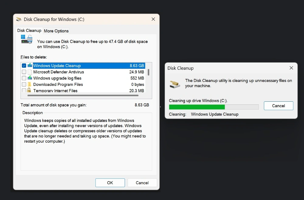 Windows 11 24H2 更新後出現近 9GB 的暫存檔無法刪除,多位網友抱怨 - 電腦王阿達 Windows 11 24H2 更新後出現近 9GB 的暫存檔無法刪除,多位網友抱怨 - 電腦王阿達
