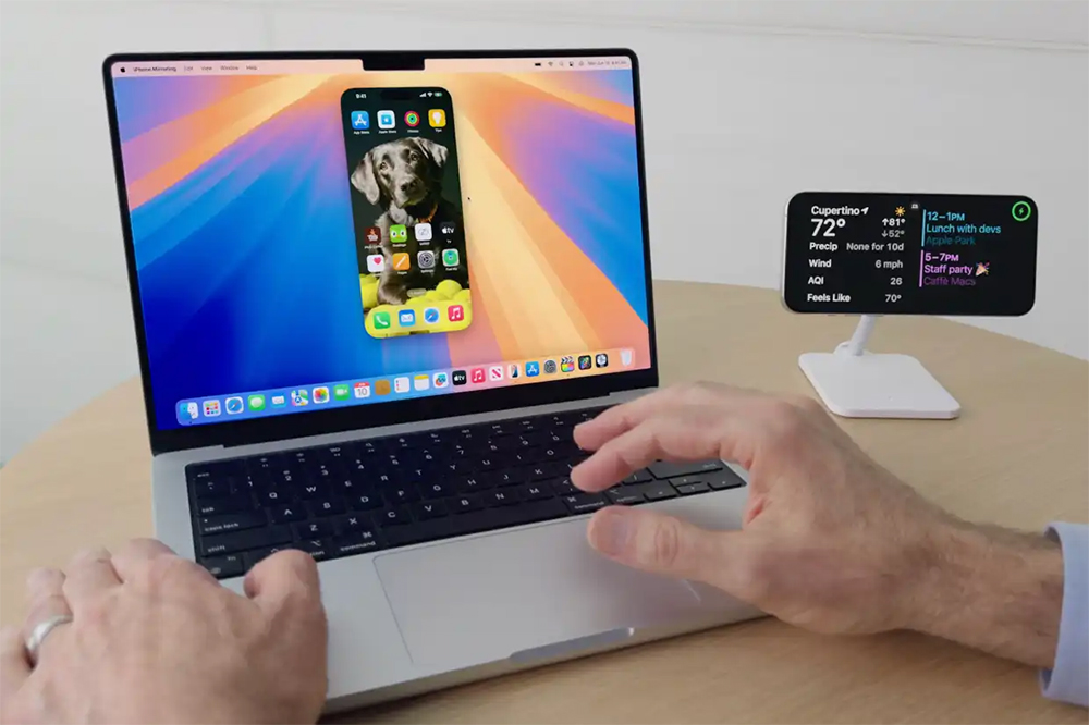 macOS Sequoia 的 iPhone 鏡像輸出可能會洩露個人數據 - 電腦王阿達 macOS Sequoia 的 iPhone 鏡像輸出可能會洩露個人數據 - 電腦王阿達