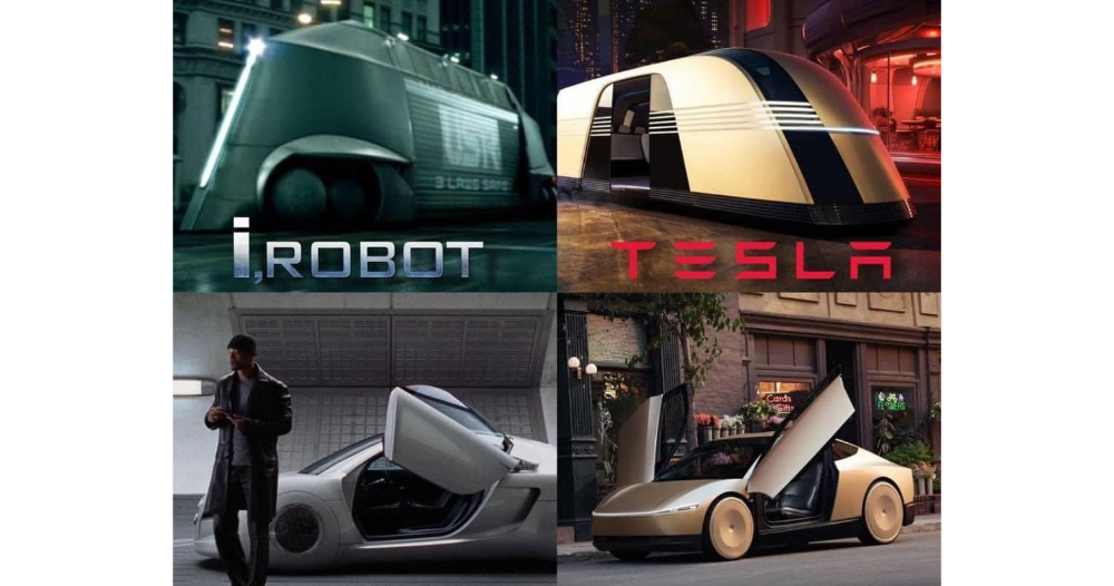 《機械公敵》導演透過比較圖直指 Tesla 發表會「全面抄襲」 《機械公敵》導演透過比較圖直指 Tesla 發表會「全面抄襲」