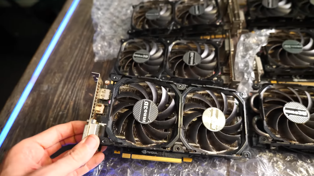 這人也太幸運!只花 100 美元從礦場買 10 張 GTX 1070 顯卡,9 張能正常運行 - 電腦王阿達 這人也太幸運!只花 100 美元從礦場買 10 張 GTX 1070 顯卡,9 張能正常運行 - 電腦王阿達