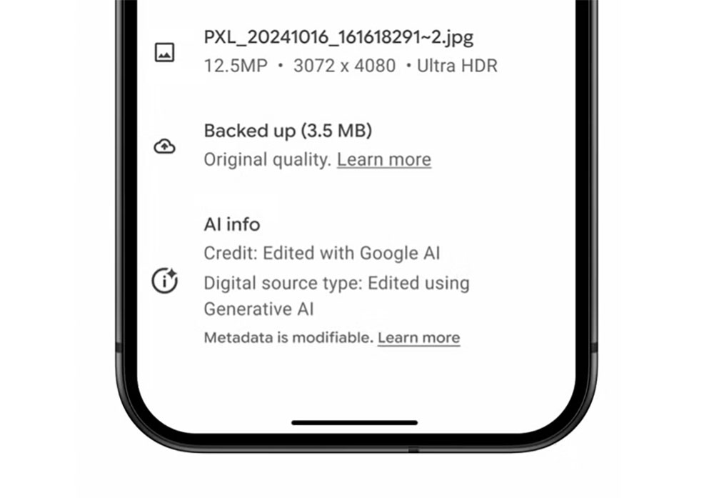 Google 相簿正在添加 AI 編輯指示器,使影像資訊更透明 - 電腦王阿達 Google 相簿正在添加 AI 編輯指示器,使影像資訊更透明 - 電腦王阿達