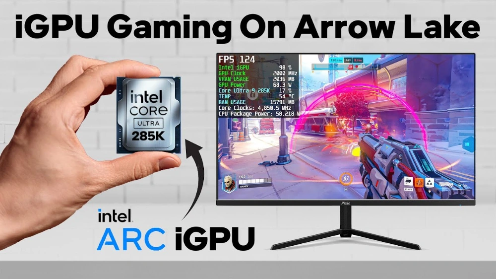比上一代大幅提升!實測顯示 Intel Core Ultra 200S 處理器內顯遊戲效能可媲美 GTX 1050 Ti - 電腦王阿達 比上一代大幅提升!實測顯示 Intel Core Ultra 200S 處理器內顯遊戲效能可媲美 GTX 1050 Ti - 電腦王阿達