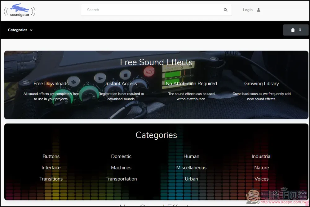 soundgator 大量高品質音效素材免費下載,使用時也無需附上來源 - 電腦王阿達 soundgator 大量高品質音效素材免費下載,使用時也無需附上來源 - 電腦王阿達