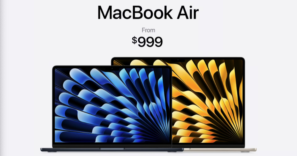 M3 MacBook Air 默默更新標配 16GB RAM M3 MacBook Air 默默更新標配 16GB RAM