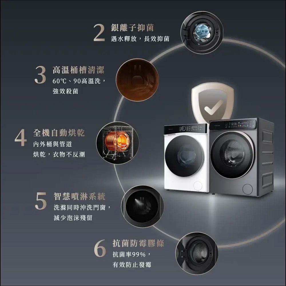 石頭科技 Roborock H1 分子篩洗脫烘 AI 滾筒洗衣機 - 54 石頭科技 Roborock H1 分子篩洗脫烘 AI 滾筒洗衣機 - 54