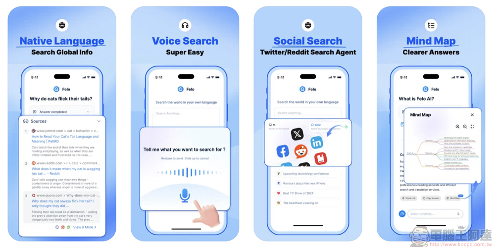 Felo Search 生成式 AI 搜尋引擎使用體驗:免費版就能用 GPT-4o 問到爽、支援 Perplexity 的對話式搜尋、提供「心智圖」與「主題分類」等功能 - 電腦王阿達 Felo Search 生成式 AI 搜尋引擎使用體驗:免費版就能用 GPT-4o 問到爽、支援 Perplexity 的對話式搜尋、提供「心智圖」與「主題分類」等功能 - 電腦王阿達