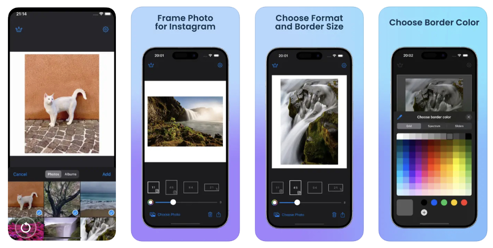 《Simple Border》 圖片加框 App 使用體驗 《Simple Border》 圖片加框 App 使用體驗