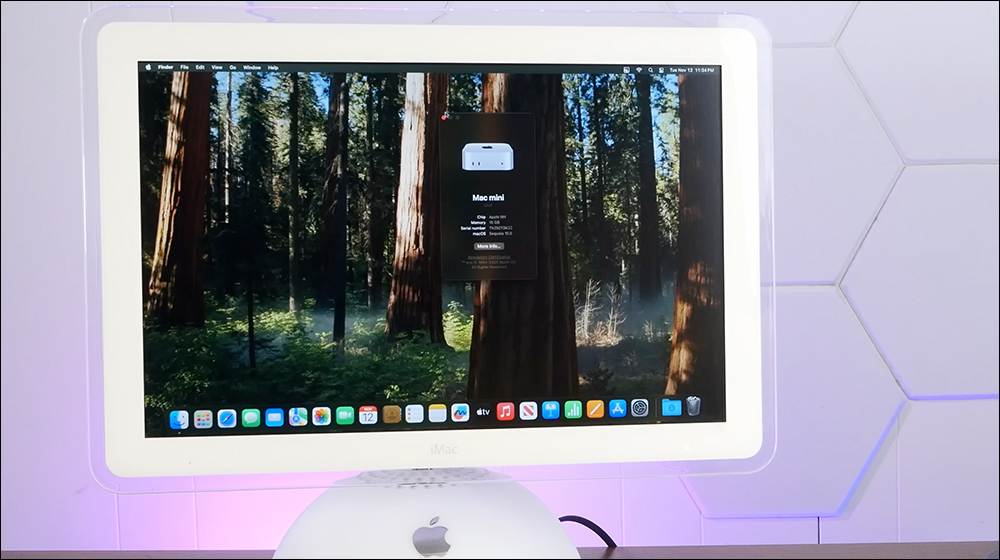 M4 Mac mini 又一瘋狂改造,這次改裝在 22 年前的 iMac G4 - 電腦王阿達 M4 Mac mini 又一瘋狂改造,這次改裝在 22 年前的 iMac G4 - 電腦王阿達