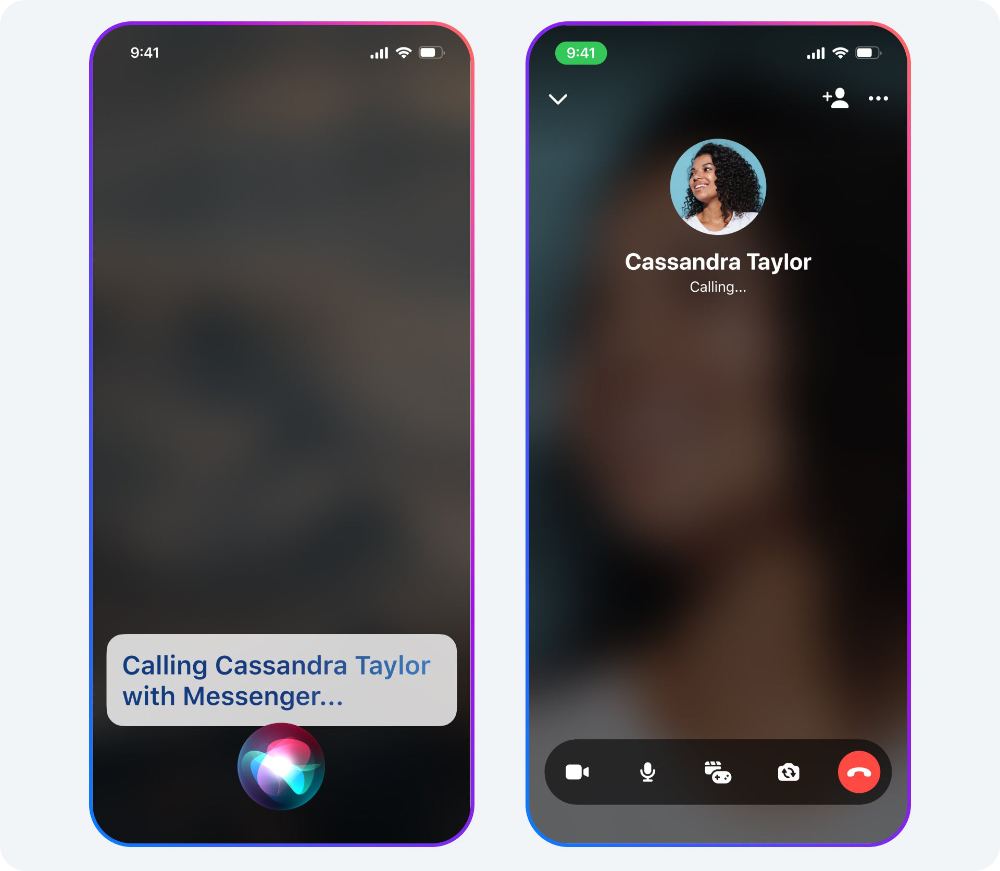 Facebook Messenger 帶來六項大更新:Siri 傳訊通話、HD 視訊、AI 背景、音訊加強一次送給你 - 電腦王阿達 Facebook Messenger 帶來六項大更新:Siri 傳訊通話、HD 視訊、AI 背景、音訊加強一次送給你 - 電腦王阿達