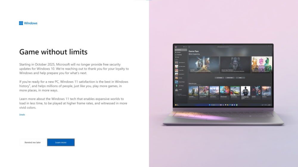 Windows 10 結束支援前,用戶回報系統出現更多全螢幕蓋板 Windows 11 廣告 - 電腦王阿達 Windows 10 結束支援前,用戶回報系統出現更多全螢幕蓋板 Windows 11 廣告 - 電腦王阿達
