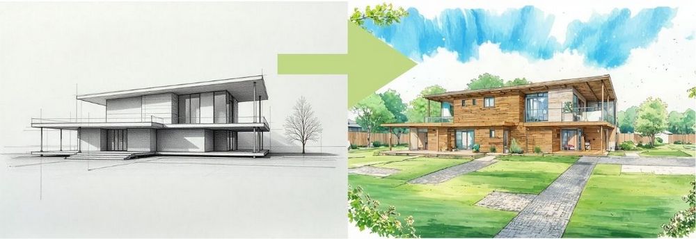 建築設計師的 AI 助手 エガくヨ:一鍵生成多樣化建築效果圖 - 電腦王阿達 建築設計師的 AI 助手 エガくヨ:一鍵生成多樣化建築效果圖 - 電腦王阿達