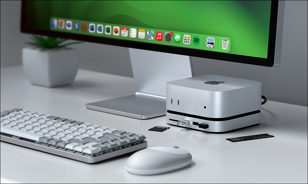 Satechi 推首款 M4 Mac mini 專屬的 SSD Hub 底座:支援 4TB SSD 擴充、配備 SD 卡槽與 3 組 USB-A - 電腦王阿達 Satechi 推首款 M4 Mac mini 專屬的 SSD Hub 底座:支援 4TB SSD 擴充、配備 SD 卡槽與 3 組 USB-A - 電腦王阿達
