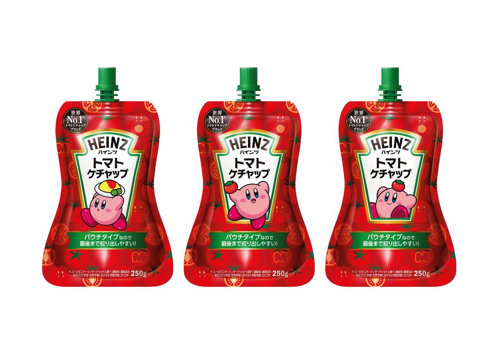 Heinz 與任天堂合作推出日本限定星之卡比聯名袋裝蕃茄醬,共九款可愛造型讓人都想收藏 - 電腦王阿達 Heinz 與任天堂合作推出日本限定星之卡比聯名袋裝蕃茄醬,共九款可愛造型讓人都想收藏 - 電腦王阿達