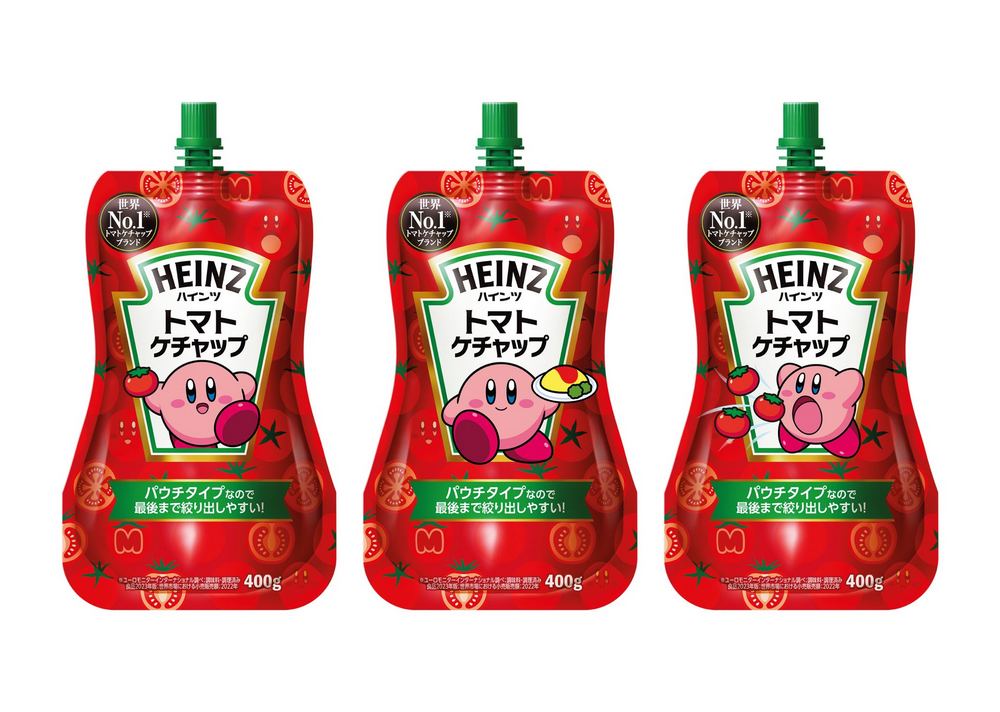 Heinz 與任天堂合作推出日本限定星之卡比聯名袋裝蕃茄醬,共九款可愛造型讓人都想收藏 - 電腦王阿達 Heinz 與任天堂合作推出日本限定星之卡比聯名袋裝蕃茄醬,共九款可愛造型讓人都想收藏 - 電腦王阿達