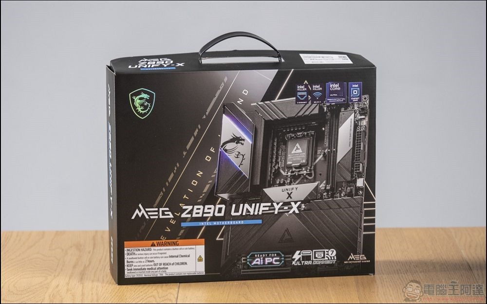 MSI MEG Z890 UNIFY-X 開箱 - 03 MSI MEG Z890 UNIFY-X 開箱 - 03