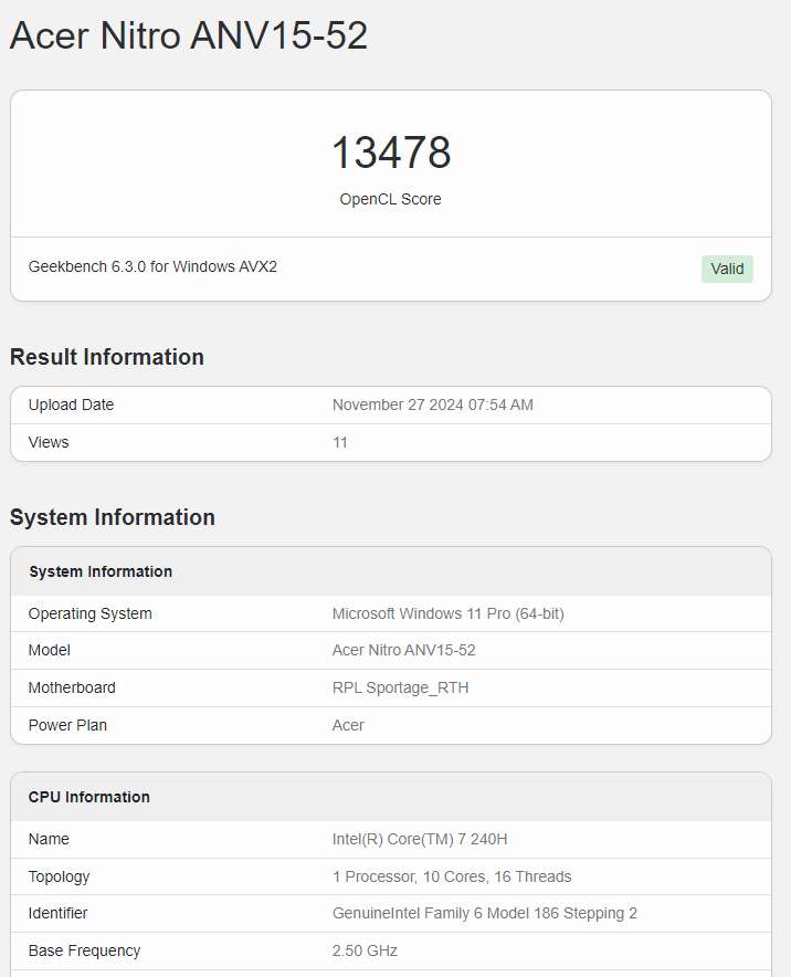 10 核心的 Intel Core 7 240H 行動處理器跑分搶先洩漏,似乎比 Ultra 5 225F 桌機處理器還快 - 電腦王阿達 10 核心的 Intel Core 7 240H 行動處理器跑分搶先洩漏,似乎比 Ultra 5 225F 桌機處理器還快 - 電腦王阿達