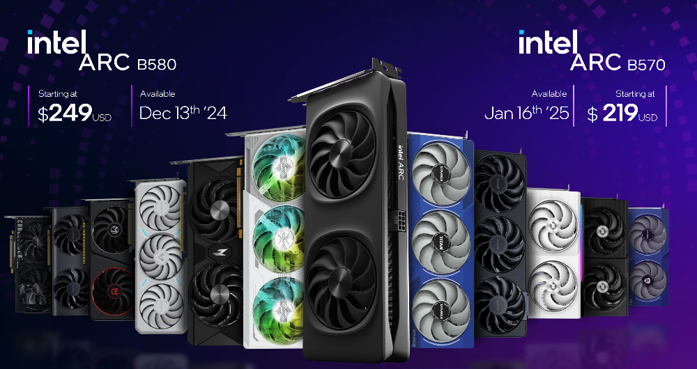 Intel 新一代顯卡 Arc B580、B570 正式登場!效能比 RTX 4060 還強 - 電腦王阿達 Intel 新一代顯卡 Arc B580、B570 正式登場!效能比 RTX 4060 還強 - 電腦王阿達