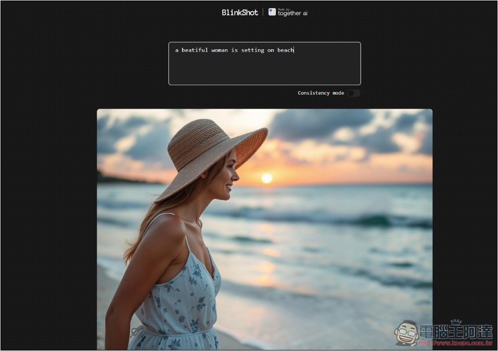 BlinkShot 完全免費的 AI 圖片生成工具,支援即時生成 - 電腦王阿達 BlinkShot 完全免費的 AI 圖片生成工具,支援即時生成 - 電腦王阿達