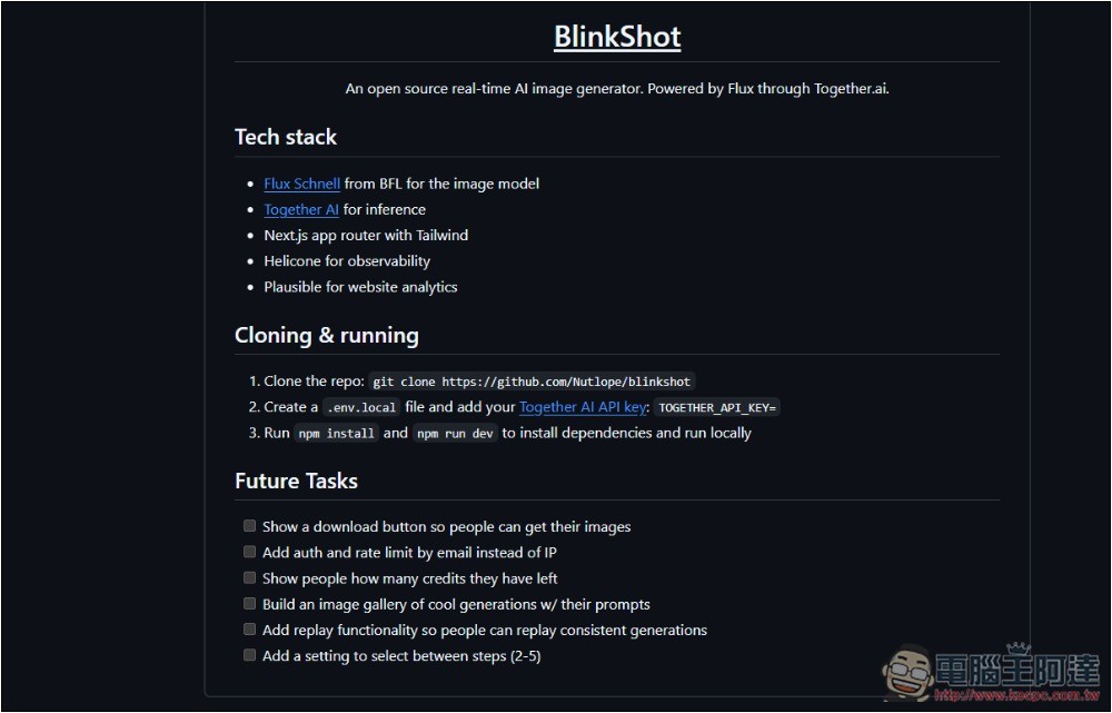 BlinkShot 完全免費的 AI 圖片生成工具,支援即時生成 - 電腦王阿達 BlinkShot 完全免費的 AI 圖片生成工具,支援即時生成 - 電腦王阿達