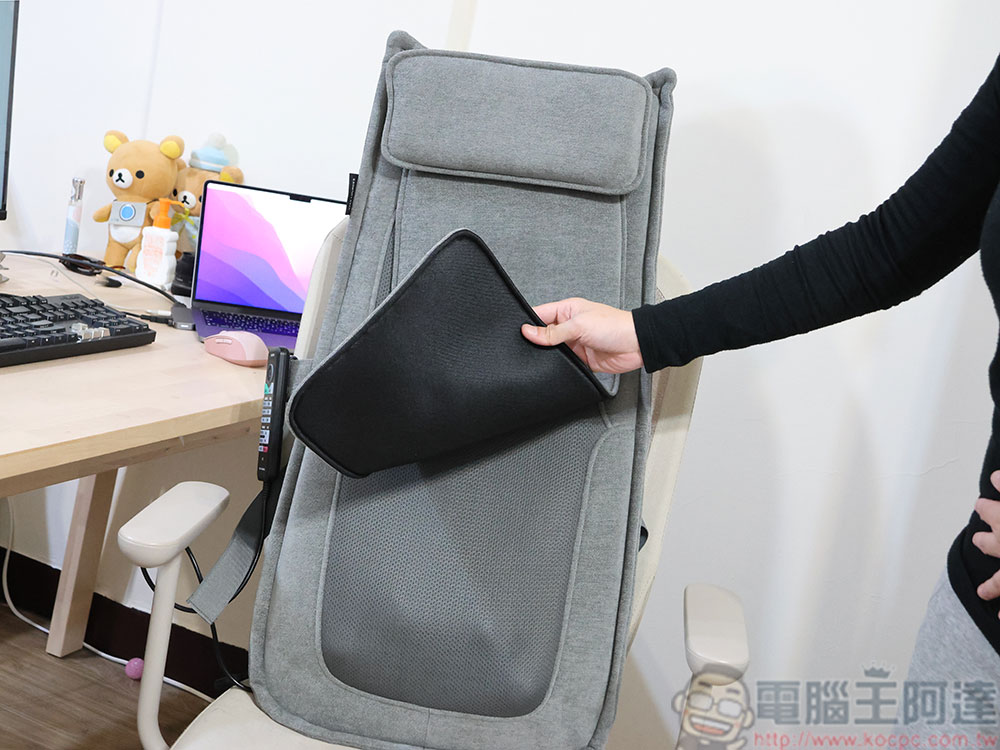 ATEX Lourdes 無線舒展溫感按摩背墊開箱實測:隨時隨地 10 分鐘,肩頸全背深度放鬆 - 電腦王阿達 ATEX Lourdes 無線舒展溫感按摩背墊開箱實測:隨時隨地 10 分鐘,肩頸全背深度放鬆 - 電腦王阿達
