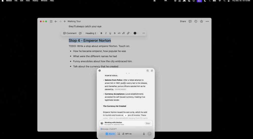 Mac 版 ChatGPT 現在可以直接讀取備忘錄、Notion、Cursor 等第三方應用程式的內容 - 電腦王阿達 Mac 版 ChatGPT 現在可以直接讀取備忘錄、Notion、Cursor 等第三方應用程式的內容 - 電腦王阿達