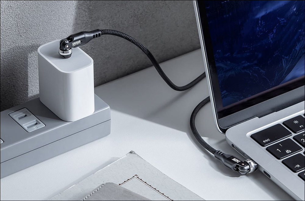 為什麼有些 USB 埠充電速度比其他的慢很多? - 電腦王阿達 Sanwa Supply 推出 540° 旋轉的 240W PD 快充線,再也不怕充電線不耐用啦! - 電腦王阿達