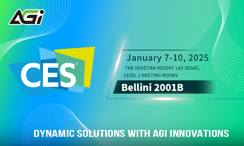 AGI 亞奇雷科技將於 2025 CES 展示領先儲存技術 - 電腦王阿達 亞奇雷科技(AGI Technology)將於 CES 2025 展示多款全新產品