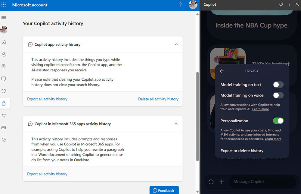 Microsoft Edge 瀏覽器現在可讓用戶控制 Copilot AI 的訓練資料使用 - 電腦王阿達 Microsoft Edge 瀏覽器現在可讓用戶控制 Copilot AI 的訓練資料使用 - 電腦王阿達