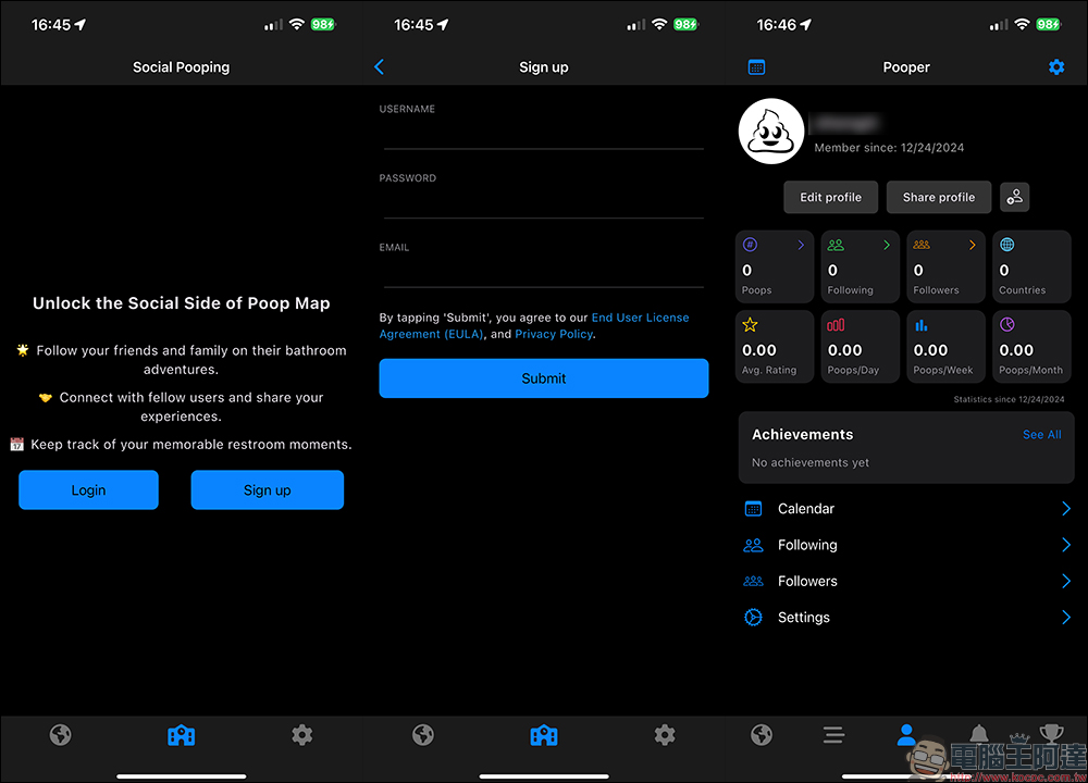 Poop Map:用棒賽在全世界打卡,還能與「賽友」交流賽點 - 電腦王阿達 Poop Map:用棒賽在全世界打卡,還能與「賽友」交流賽點 - 電腦王阿達