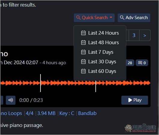 Looperman 循環音樂、無伴奏歌聲和人聲免費素材,每日更新,可商業用途 - 電腦王阿達 Looperman 循環音樂、無伴奏歌聲和人聲免費素材,每日更新,可商業用途 - 電腦王阿達