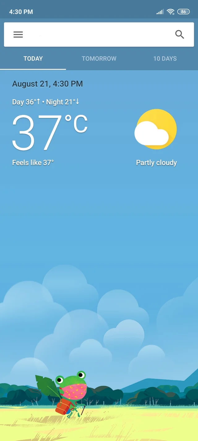 Google 的天氣青蛙怎麼不見了? - 電腦王阿達 Google 的天氣青蛙怎麼不見了? - 電腦王阿達