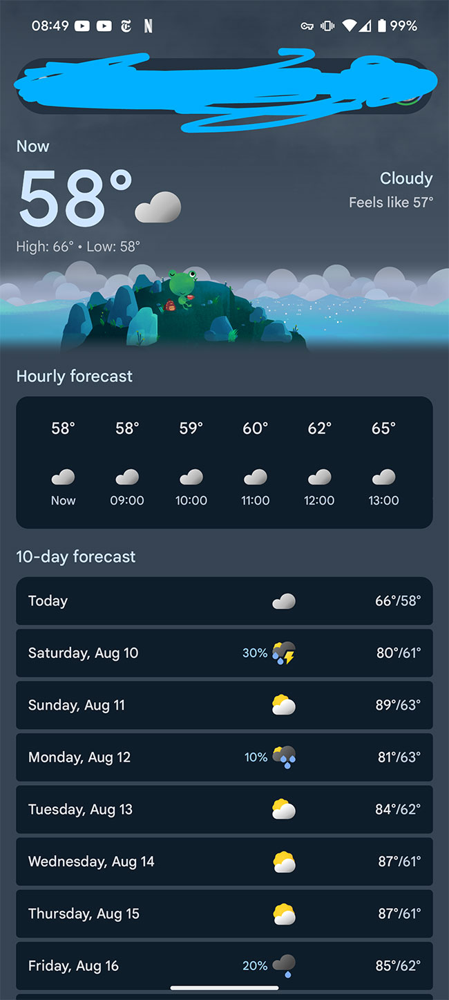 Google 的天氣青蛙怎麼不見了? - 電腦王阿達 Google 的天氣青蛙怎麼不見了? - 電腦王阿達