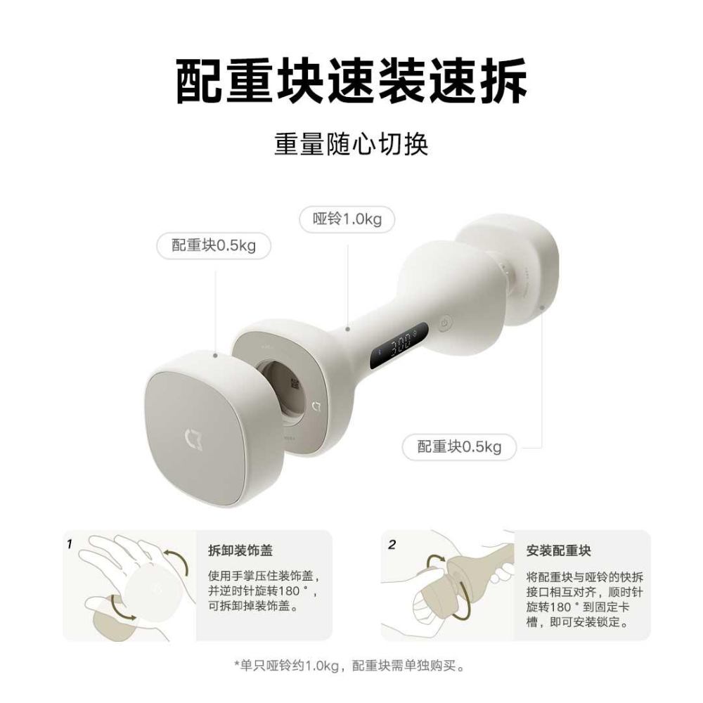 小米推出米家智慧啞鈴,內建課程指導,語音激勵等功能 - 電腦王阿達 小米推出米家智慧啞鈴,內建課程指導,語音激勵等功能 - 電腦王阿達