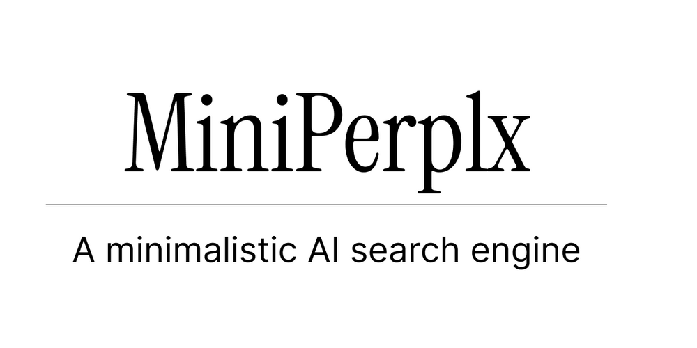 免費開源「MiniPerplx」AI搜尋引擎與 xAI 合作,可深入搜尋網路、學術內容、X 貼文及 YouTube 影片 - 電腦王阿達 免費開源「MiniPerplx」AI搜尋引擎與 xAI 合作,可深入搜尋網路、學術內容、X 貼文及 YouTube 影片 - 電腦王阿達