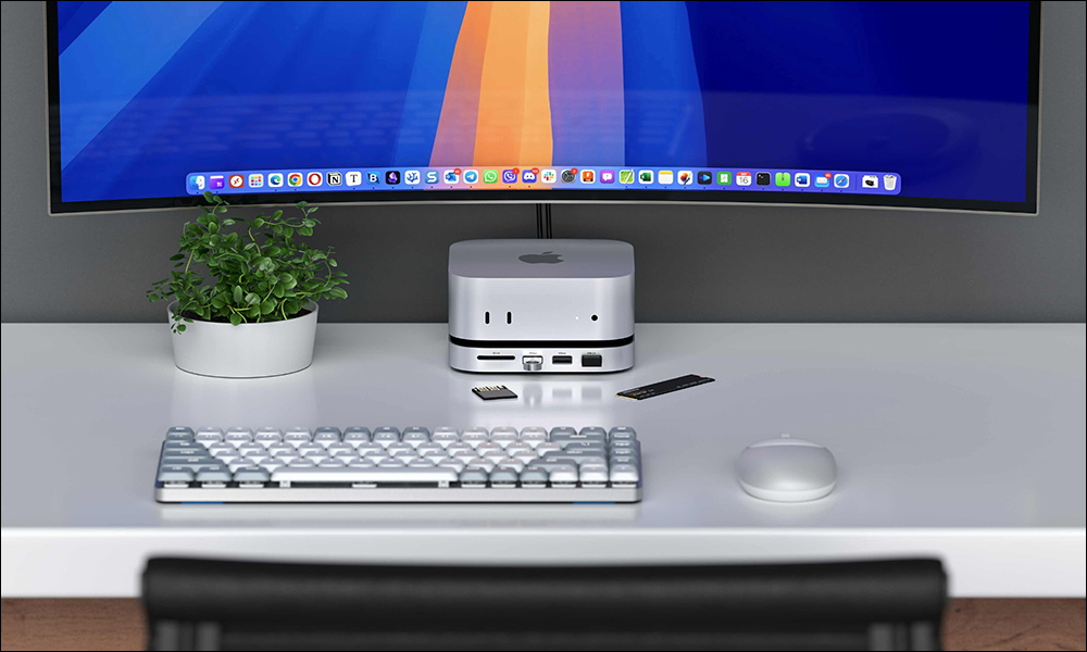 為 M4 Mac mini 提供無縫升級:Satechi 全新 Hub 底座登場,解決電源按鈕難按問題 - 電腦王阿達 為 M4 Mac mini 提供無縫升級:Satechi 全新 Hub 底座登場,解決電源按鈕難按問題 - 電腦王阿達