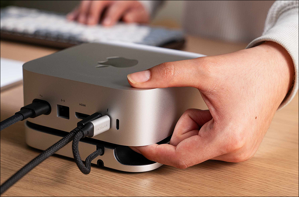 為 M4 Mac mini 提供無縫升級:Satechi 全新 Hub 底座登場,解決電源按鈕難按問題 - 電腦王阿達 為 M4 Mac mini 提供無縫升級:Satechi 全新 Hub 底座登場,解決電源按鈕難按問題 - 電腦王阿達