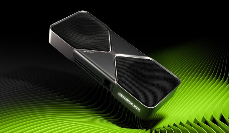 NVIDIA 推出 4 款新一代 GeForce RTX 50 系列顯卡，5090 效能提升最高達二倍，建議售價出爐