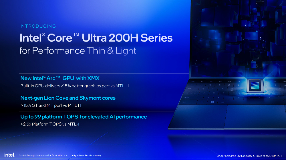 專為高階和遊戲筆電打造的 Intel Core Ultra 200HX/200H 處理器登場 - 電腦王阿達 專為高階和遊戲筆電打造的 Intel Core Ultra 200HX/200H 處理器登場 - 電腦王阿達