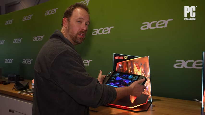 Acer 展示一款擁有 11 吋螢幕的巨大遊戲掌機,搭載 AMD Ryzen 7 處理器 - 電腦王阿達 Acer 展示一款擁有 11 吋螢幕的巨大遊戲掌機,搭載 AMD Ryzen 7 處理器 - 電腦王阿達