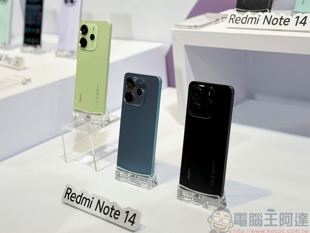 Redmi Note 14 系列四款、Redmi Buds 6 兩款耳機、Redmi Watch 5、兩款行動電源與 Xaiomi 路由器 BE3600 登台 - 電腦王阿達 Redmi Note 14 系列四款、Redmi Buds 6 兩款耳機、Redmi Watch 5、兩款行動電源與 Xaiomi 路由器 BE3600 登台 - 電腦王阿達