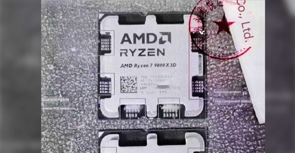 小心,現在市面上有假的 Ryzen 7 9800X3D 處理器 - 電腦王阿達 小心,現在市面上有假的 Ryzen 7 9800X3D 處理器 - 電腦王阿達