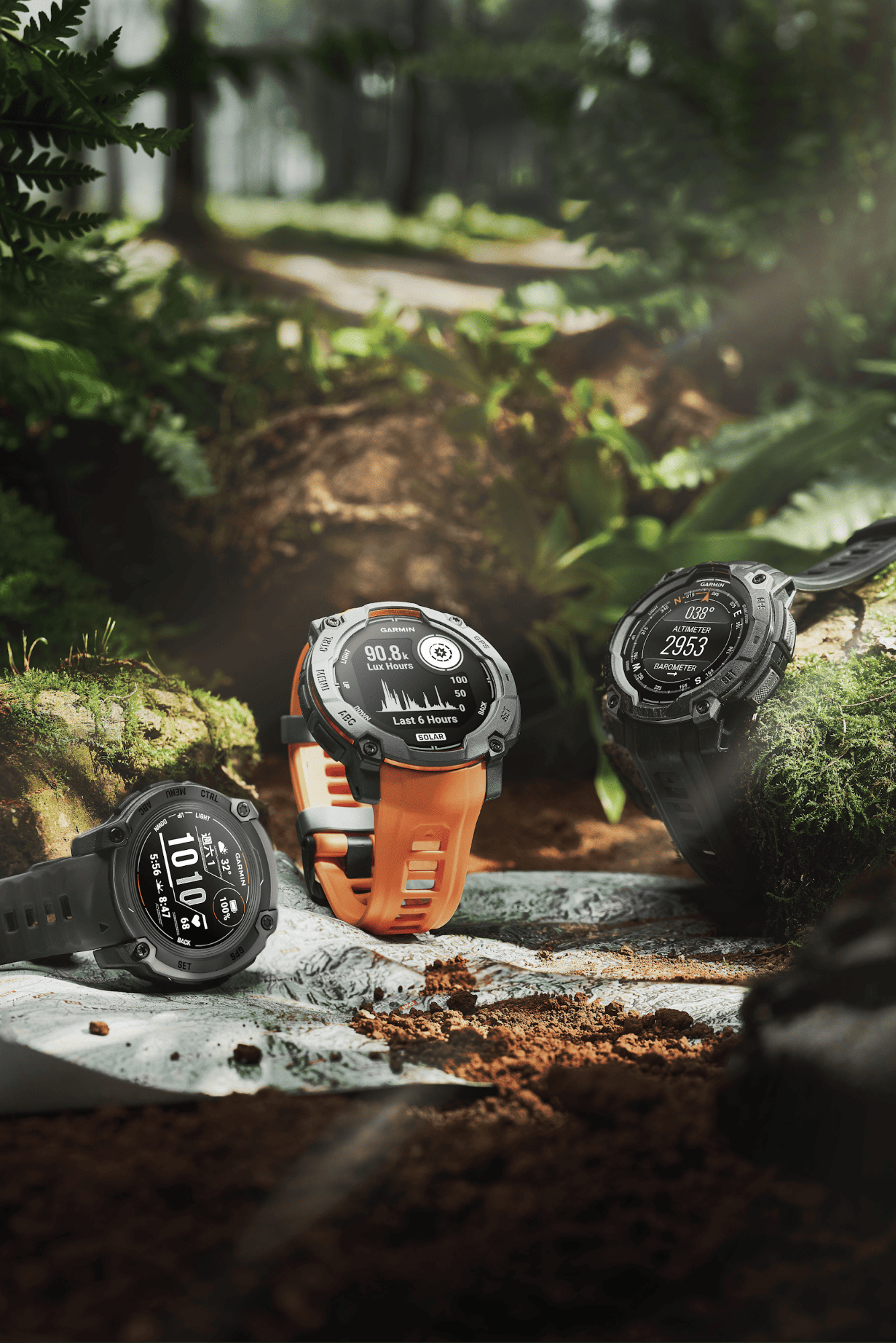 Garmin Instinct 3 顏值、實力全在線 All In Instinct! - 電腦王阿達 Instinct 3全新進化大展戶外型格,提供消費者多元選擇,加入炫彩 AMOLED 高畫質彩色螢幕,肉眼有感全新視覺享受
