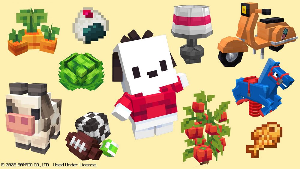 Minecraft 與三麗鷗合作推出全新 DLC「Hello Kitty and Friends」,讓你與 Hello Kitty、酷洛米、美樂蒂、帕恰狗等角色一起體驗 Minecraft 世界 - 電腦王阿達 Minecraft 與三麗鷗合作推出全新 DLC「Hello Kitty and Friends」,讓你與 Hello Kitty、酷洛米、美樂蒂、帕恰狗等角色一起體驗 Minecraft 世界 - 電腦王阿達