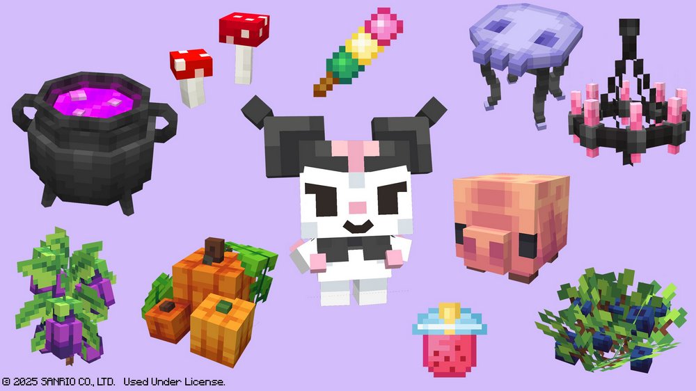 Minecraft 與三麗鷗合作推出全新 DLC「Hello Kitty and Friends」,讓你與 Hello Kitty、酷洛米、美樂蒂、帕恰狗等角色一起體驗 Minecraft 世界 - 電腦王阿達 Minecraft 與三麗鷗合作推出全新 DLC「Hello Kitty and Friends」,讓你與 Hello Kitty、酷洛米、美樂蒂、帕恰狗等角色一起體驗 Minecraft 世界 - 電腦王阿達