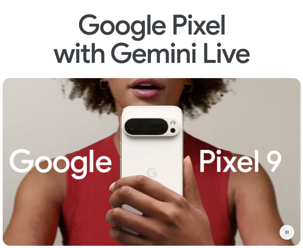 Gemini Live AI 最新功能將同步登上 Pixel 9 Gemini Live AI 最新功能將同步登上 Pixel 9