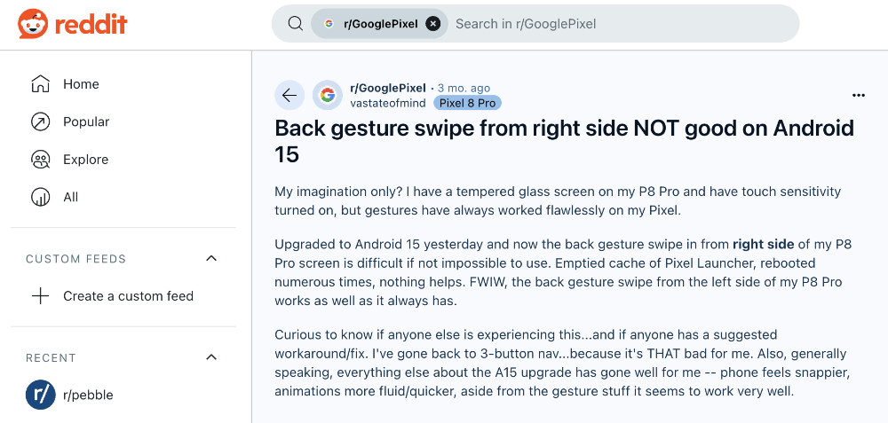 Android 15 煩人的「返回」上一步手勢失靈問題,終於要被修正了 - 電腦王阿達 Android 15 煩人的「返回」上一步手勢失靈問題,終於要被修正了 - 電腦王阿達