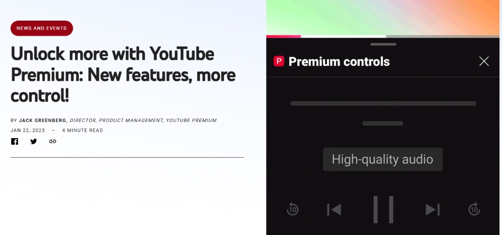 YouTube Premium 獲得 5 項新功能特色,同捆 Google One 進階版可享訂閱折扣 - 電腦王阿達 YouTube Premium 獲得 5 項新功能特色,同捆 Google One 進階版可享訂閱折扣 - 電腦王阿達