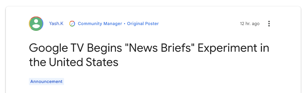 Google TV 帶來 Gemini AI 賦能的「News Briefs」新實驗功能 - 電腦王阿達 Google TV 帶來 Gemini AI 賦能的「News Briefs」新實驗功能 - 電腦王阿達