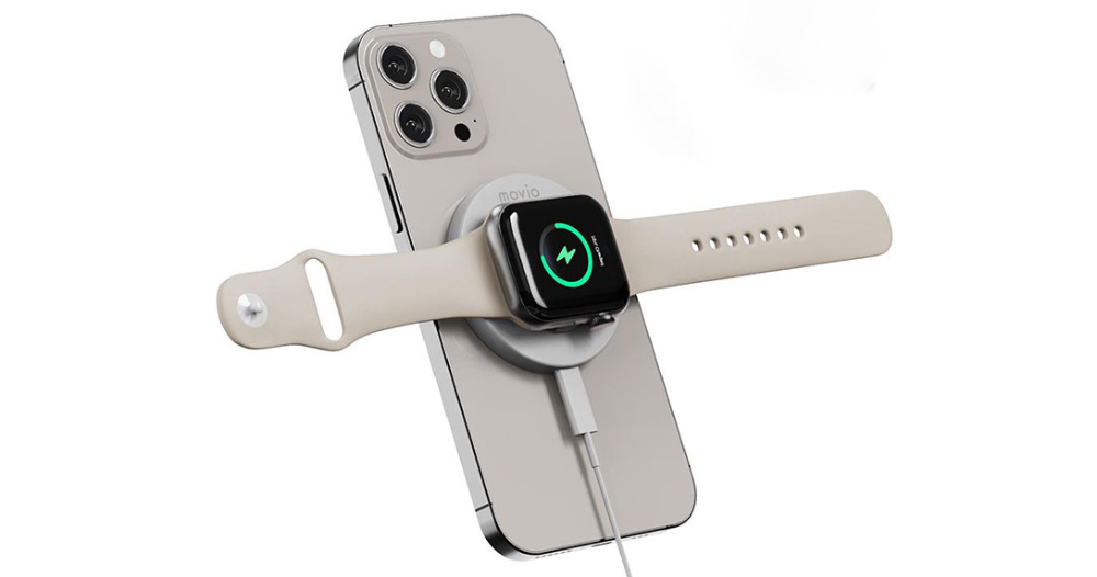 可同時充兩個 Apple 裝置的 MagSafe 兩用充電器 可同時充兩個 Apple 裝置的 MagSafe 兩用充電器
